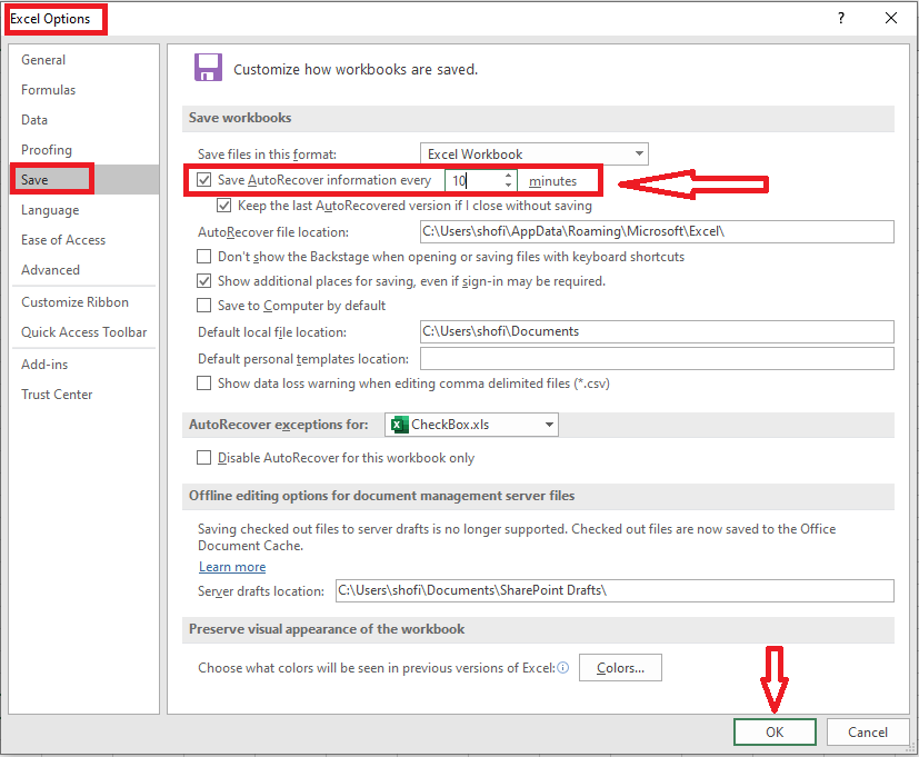 how-to-autorecover-excel-file-excel-mine