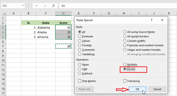 how-to-divide-cells-in-microsoft-excel-2017-youtube