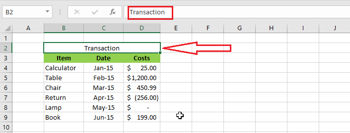 How to Merge Cells in Excel - Excel Mine