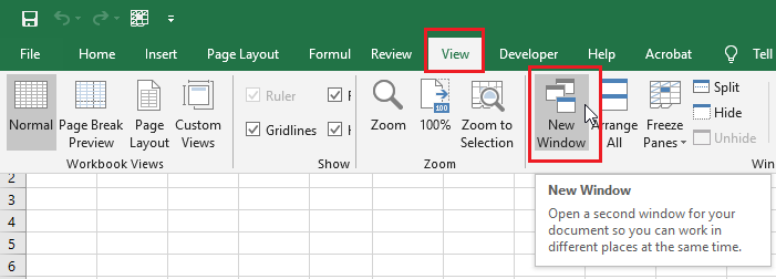 How To View Multiple Worksheets In Excel Excel Mine